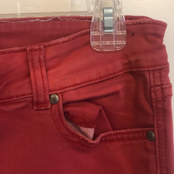 Red skinny Jeans! Size 5/6 Gently Used - Picture 5 of 5